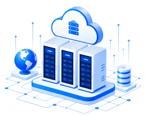 里尔服务器多少钱与云计算基础设施示意图